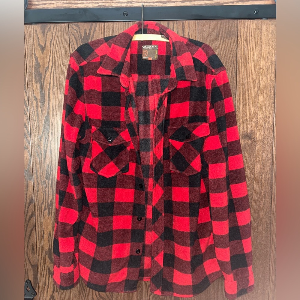 Roper plaid shirt jacket
